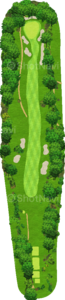 No.1のコースレイアウト