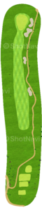 No.1のコースレイアウト