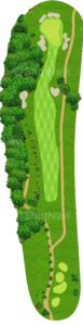 No.9のコースレイアウト