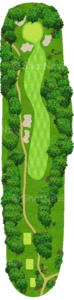 No.9のコースレイアウト
