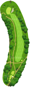 No.14のコースレイアウト