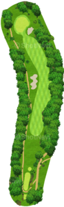No.18のコースレイアウト