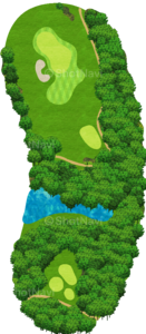 No.8のコースレイアウト