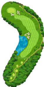 No.9のコースレイアウト