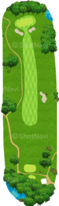 No.14のコースレイアウト