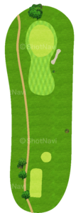 No.17のコースレイアウト