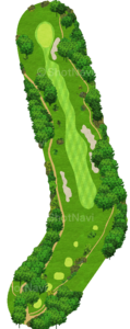 No.9のコースレイアウト