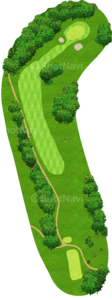 No.9のコースレイアウト