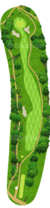 No.1のコースレイアウト