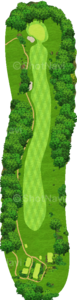 No.1のコースレイアウト