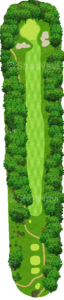No.1のコースレイアウト