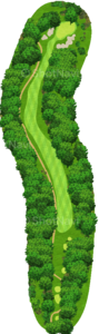 No.8のコースレイアウト