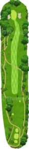 No.14のコースレイアウト