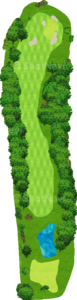 No.15のコースレイアウト