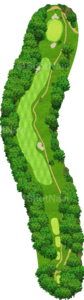 No.8のコースレイアウト