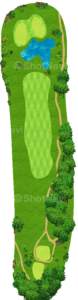 No.15のコースレイアウト
