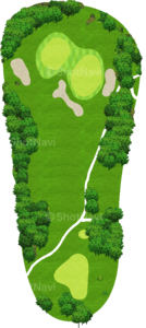 No.13のコースレイアウト