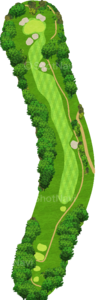 No.9のコースレイアウト