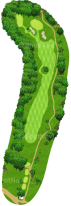 No.1のコースレイアウト