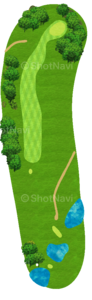 No.15のコースレイアウト