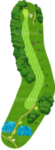 No.8のコースレイアウト