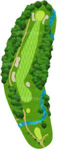 No.14のコースレイアウト