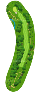 No.14のコースレイアウト