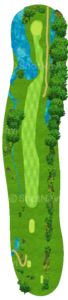 No.12のコースレイアウト