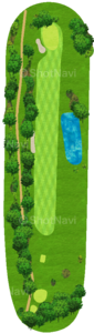 No.15のコースレイアウト