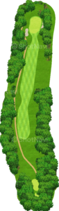 No.14のコースレイアウト