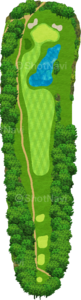No.18のコースレイアウト