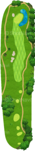 No.15のコースレイアウト
