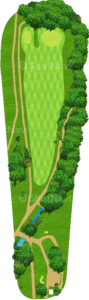 No.14のコースレイアウト