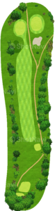 No.14のコースレイアウト