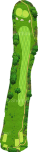 No.9のコースレイアウト