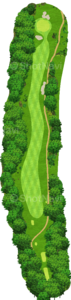No.9のコースレイアウト