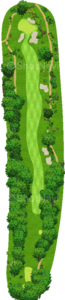 No.15のコースレイアウト