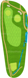 No.6のコースレイアウト
