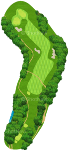 No.14のコースレイアウト