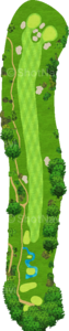 No.18のコースレイアウト