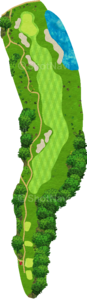 No.18のコースレイアウト