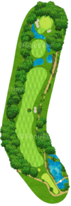 No.14のコースレイアウト