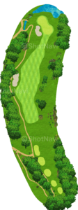 No.8のコースレイアウト