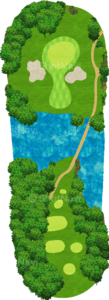 No.14のコースレイアウト