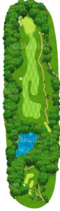 No.14のコースレイアウト