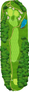 No.9のコースレイアウト