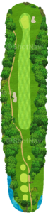 No.1のコースレイアウト