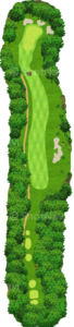 No.14のコースレイアウト