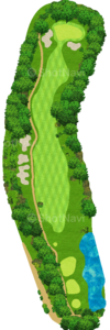 No.1のコースレイアウト