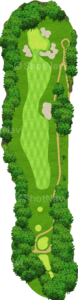 No.14のコースレイアウト